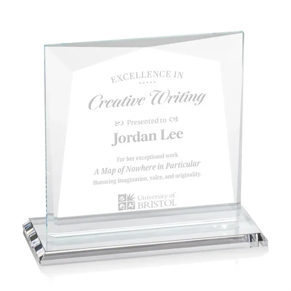 The Starfire Crystal Tanner Award features a stunning Starfire upright framed... from ASI 84592 St Regis Group / St Regis