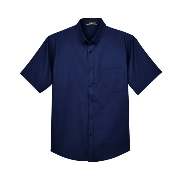 CORE365 Optimum Short Sleeve Twill Dress Shirt... from ASI 84358 S&S Activewear