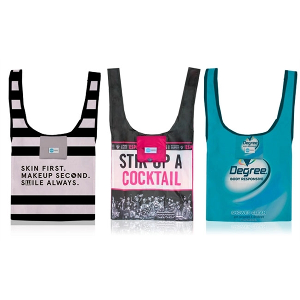 The Full-Color, Full Bleed Pop! Tote is a leader in collapsible... from ASI 45657 Pop! Promos