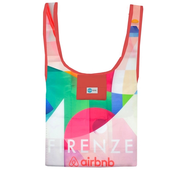 The Full-Color, Full Bleed Pop! Tote is a leader in collapsible... from ASI 45657 Pop! Promos