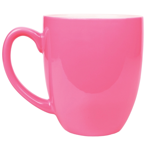 16 oz. ceramic mug that's glazed one color and painted another.... from ASI 74601 Calico