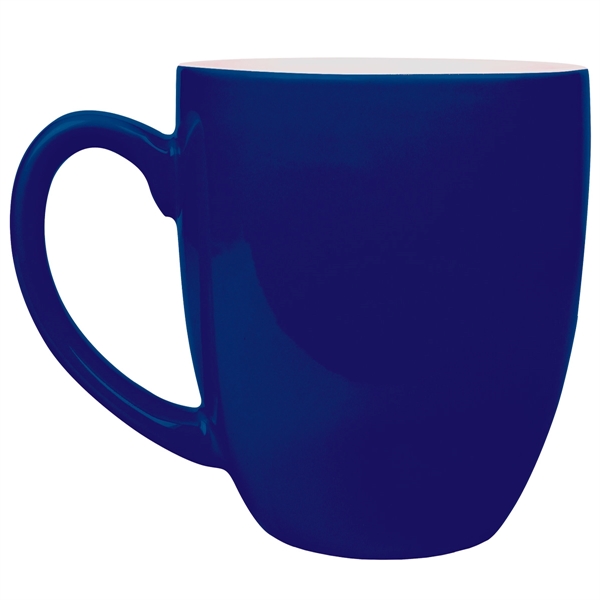 16 oz. ceramic mug that's glazed one color and painted another.... from ASI 74601 Calico