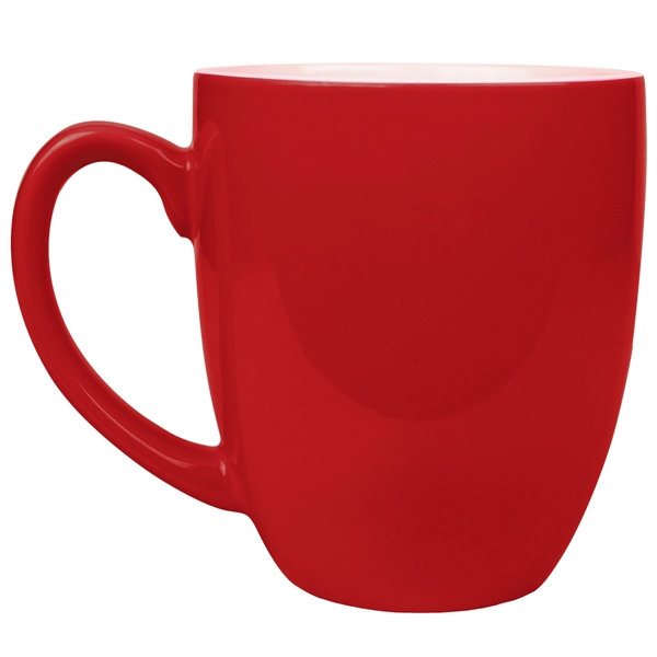 16 oz. ceramic mug that's glazed one color and painted another.... from ASI 74601 Calico