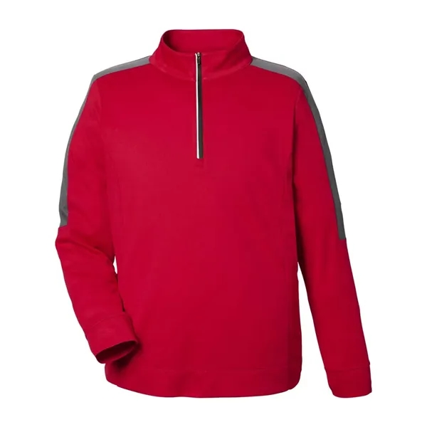 CORE365 Market Snag Protect Mesh Colorblock Quarter-Zip... from ASI 84358 S&S Activewear