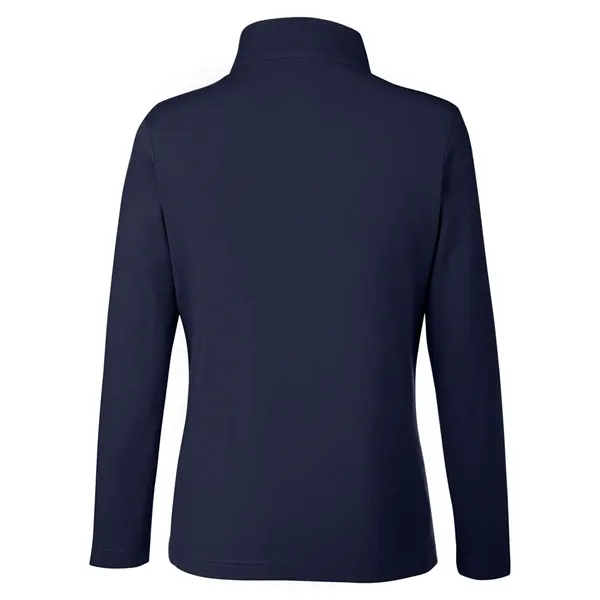 CORE365 Women's Fusion ChromaSoft™ Pique Quarter-Zip... from ASI 84358 S&S Activewear