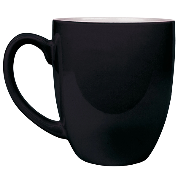 16 oz. ceramic mug that's glazed one color and painted another.... from ASI 74601 Calico