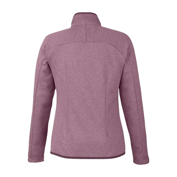 CORE365 Women's Venture Heathered Stripe Full-Zip... from ASI 84358 S&S Activewear