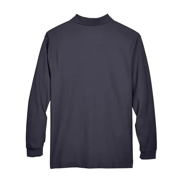 DJ Classic Pima Pique Long Sleeve Polo... from ASI 84358 S&S Activewear