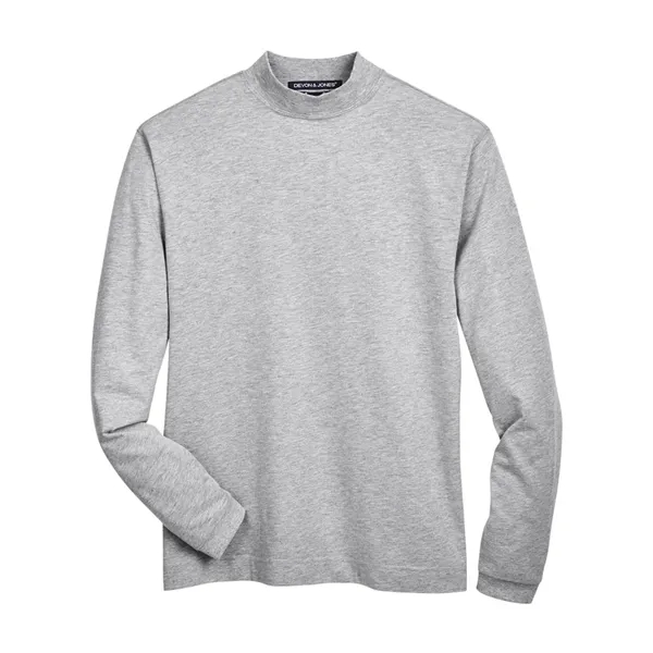 DJ Classic Sueded Jersey Mock Neck T-Shirt... from ASI 84358 S&S Activewear