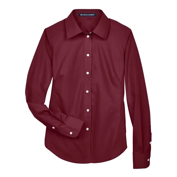 DJ Classic Women's Crown Collection® Broadcloth Woven Shirt... from ASI 84358 S&S Activewear
