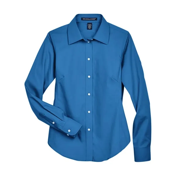 DJ Classic Women's Crown Collection® Oxford Woven Shirt... from ASI 84358 S&S Activewear