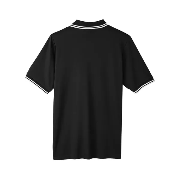 DJ Classic CrownLux Performance® Plaited Tipped Polo... from ASI 84358 S&S Activewear