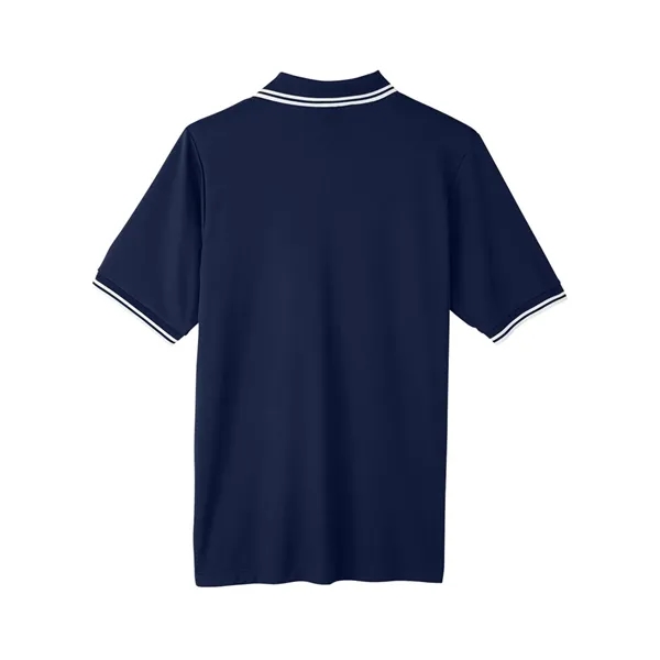 DJ Classic CrownLux Performance® Plaited Tipped Polo... from ASI 84358 S&S Activewear