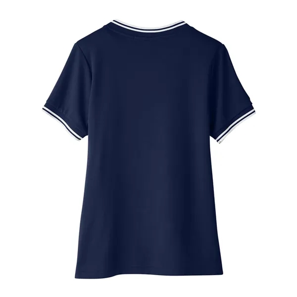 DJ Classic Women's CrownLux Performance® Plaited Tipped V...... from ASI 84358 S&S Activewear