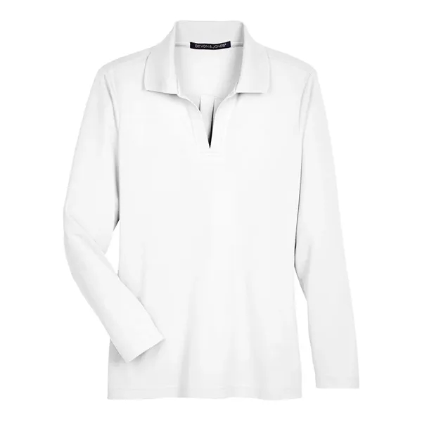 DJ Classic Women's CrownLux Performance® Plaited Long Sle...... from ASI 84358 S&S Activewear