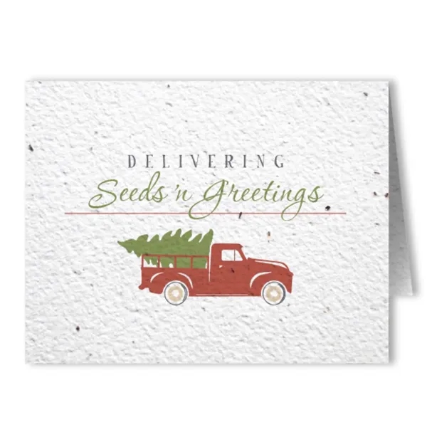 Seed Paper Holiday Card.... from ASI 40646 Bloomin Promotions / Bloomin' Promotions™