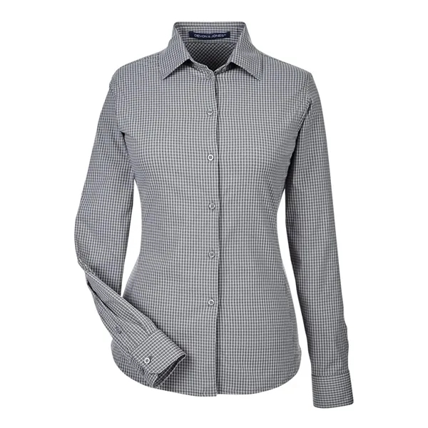 DJ Classic Women's CrownLux Performance® Tonal Mini Check...... from ASI 84358 S&S Activewear