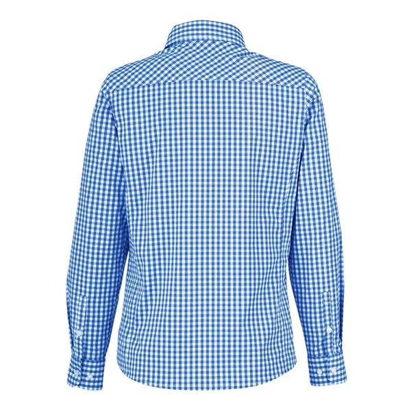 DJ Classic Women's CrownLux Performance® Gingham Dress Shirt... from ASI 84358 S&S Activewear