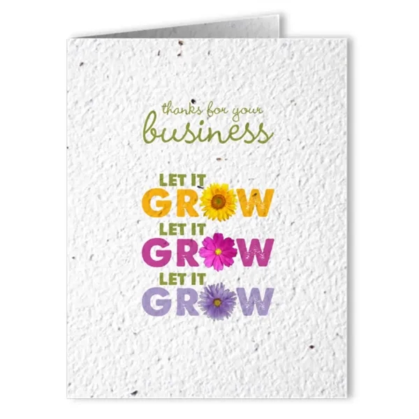 Seed Paper Holiday Card.... from ASI 40646 Bloomin Promotions / Bloomin' Promotions™