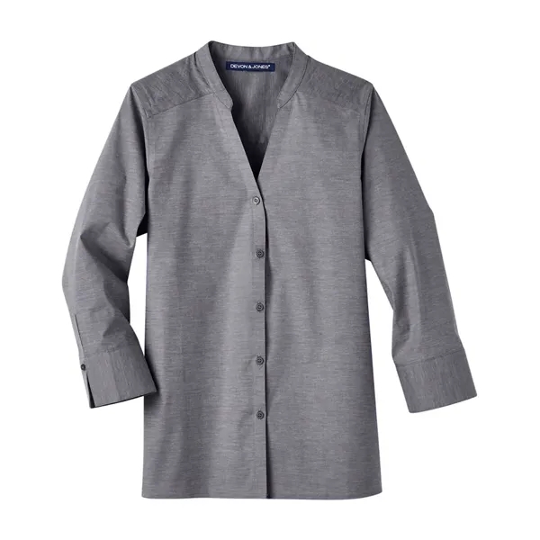 DJ Classic Women's Crown Collection® Stretch Pinpoint Cha...... from ASI 84358 S&S Activewear