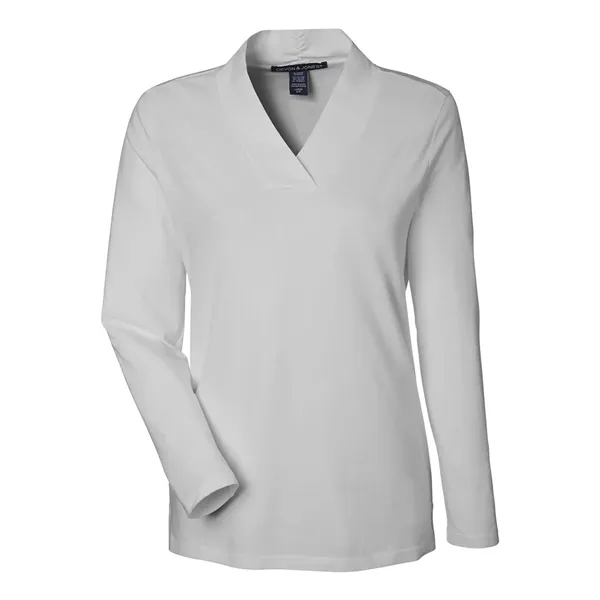 DJ Classic Women's Raleigh Shawl Collar Knit Top... from ASI 84358 S&S Activewear