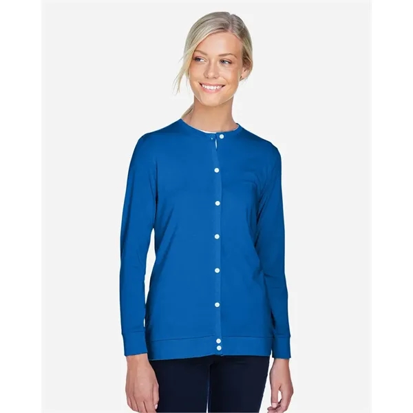 DJ Classic Women's Perfect Fit™ Ribbon Cardigan... from ASI 84358 S&S Activewear