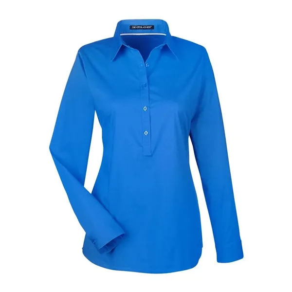 Devon & Jones Women's Perfect Fit™ Half-Placket Tunic Dre...... from ASI 84358 S&S Activewear