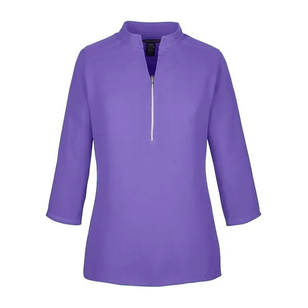 DJ Classic Women's Perfect Fit™ Three-Quarter Sleeve Crep...... from ASI 84358 S&S Activewear