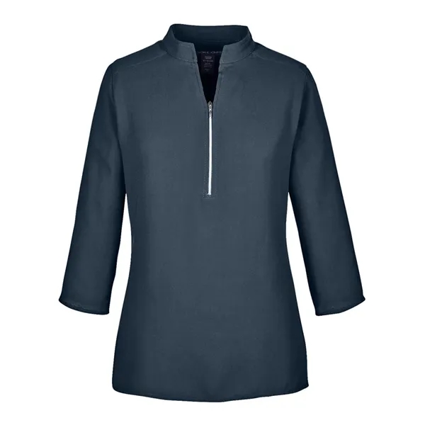 DJ Classic Women's Perfect Fit™ Three-Quarter Sleeve Crep...... from ASI 84358 S&S Activewear
