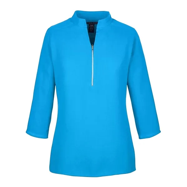 DJ Classic Women's Perfect Fit™ Three-Quarter Sleeve Crep...... from ASI 84358 S&S Activewear