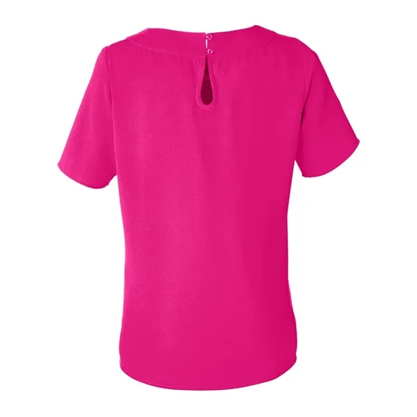 DJ Classic Women's Perfect Fit™ Boat Neck Blouse... from ASI 84358 S&S Activewear