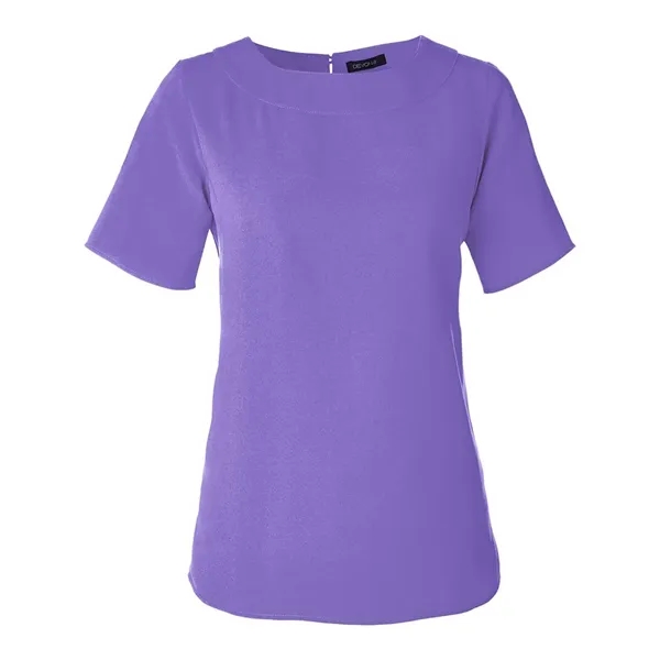 DJ Classic Women's Perfect Fit™ Boat Neck Blouse... from ASI 84358 S&S Activewear