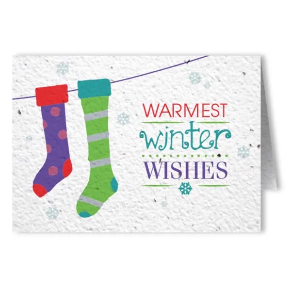 Seed Paper Holiday Card.... from ASI 40646 Bloomin Promotions / Bloomin' Promotions™