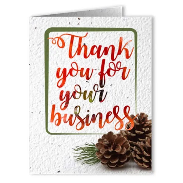 Seed Paper Holiday Card.... from ASI 40646 Bloomin Promotions / Bloomin' Promotions™