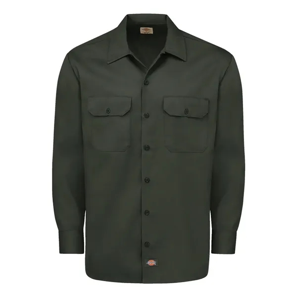 Dickies Long Sleeve Work Shirt - Long Sizes... from ASI 84358 S&S Activewear