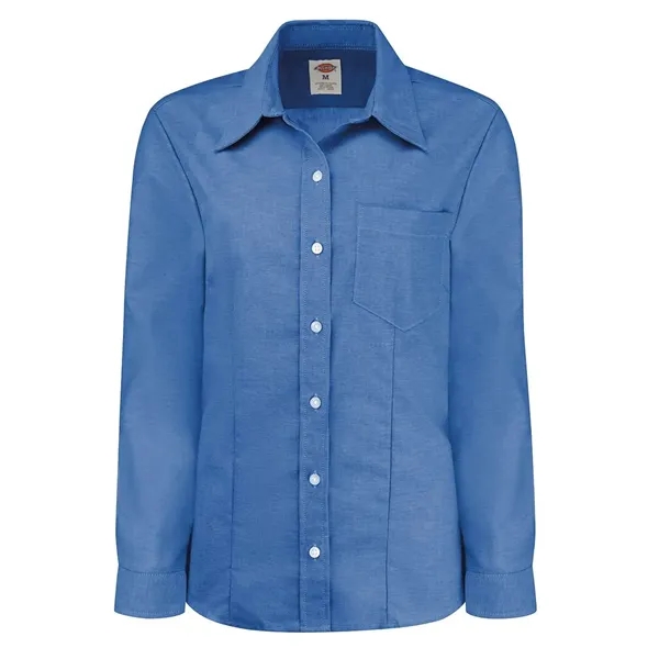 Dickies Women's Oxford Long Sleeve Shirt... from ASI 84358 S&S Activewear