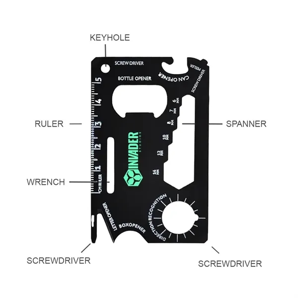 Credit Card Sized Multitool... from ASI 31517 Admart Products