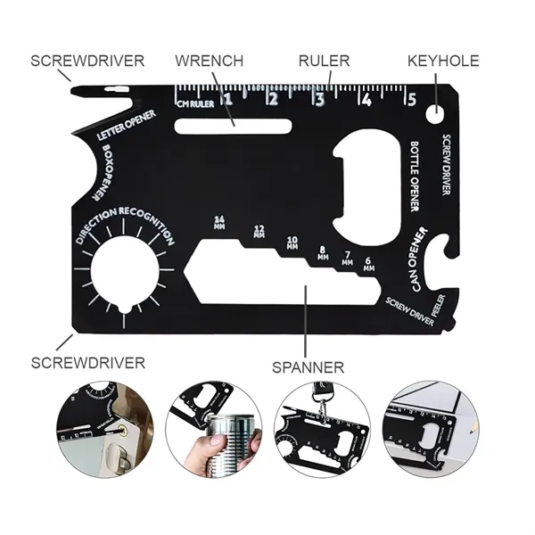 Credit Card Sized Multitool... from ASI 31517 Admart Products
