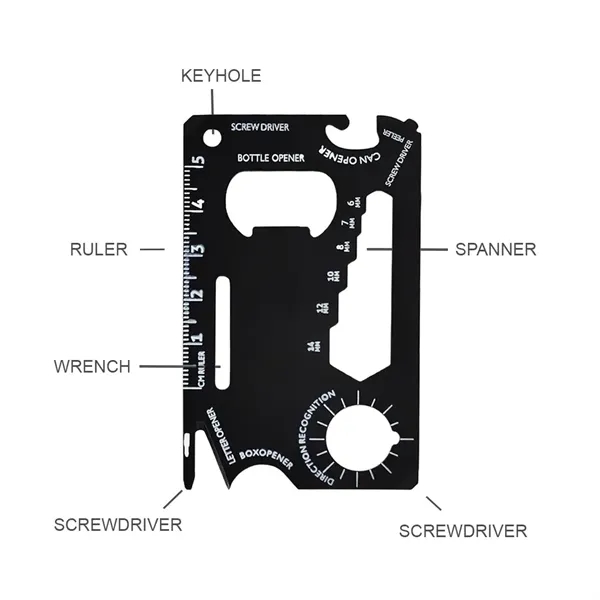Credit Card Sized Multitool... from ASI 31517 Admart Products