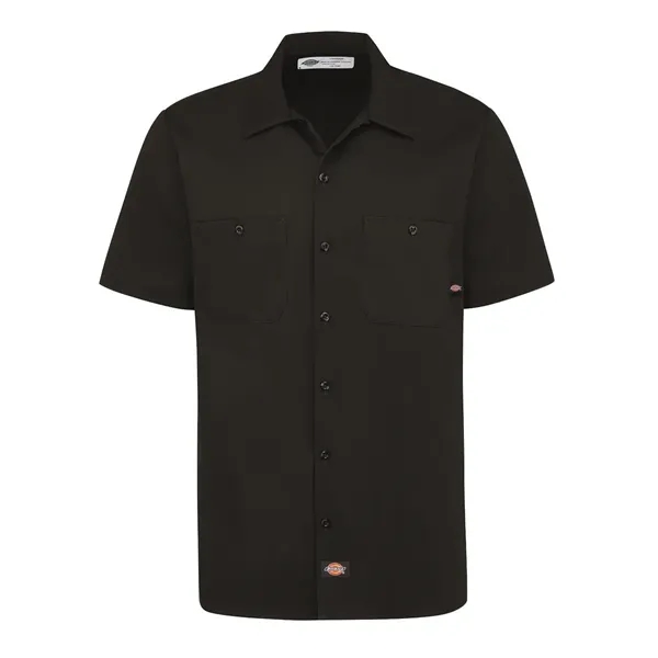 Dickies Industrial Short Sleeve Cotton Work Shirt... from ASI 84358 S&S Activewear