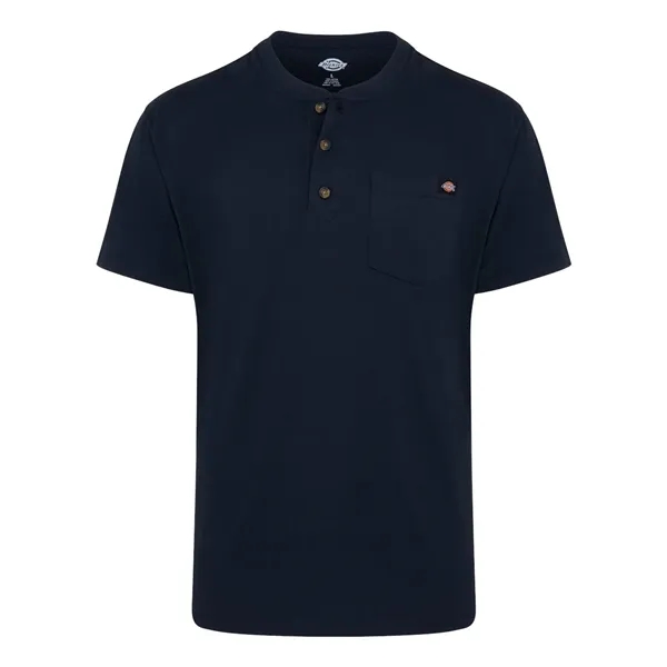 Dickies Heavyweight Traditional Short Sleeve Henley... from ASI 84358 S&S Activewear