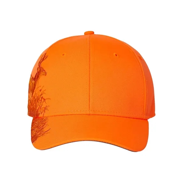 Wildlife buck cap in a variety of colors, structures, and fabrications... from ASI 84358 S&S Activewear