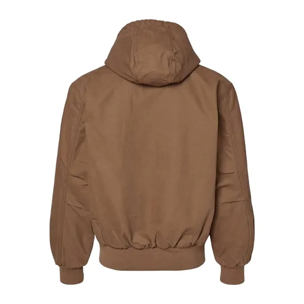 Cloth jacket with polyfill lining and hood... from ASI 84358 S&S Activewear