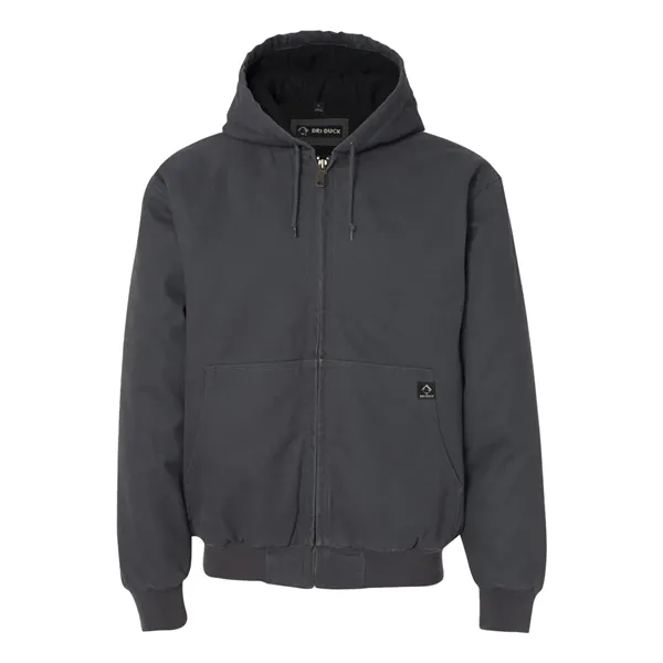 Hooded boulder jacket with tricot quilt lining in tall sizes. Blank... from ASI 84358 S&S Activewear