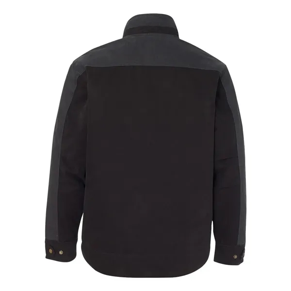 Quarry washed two-tone cotton canvas jacket. blank.... from ASI 84358 S&S Activewear