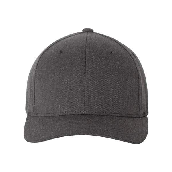 Structured wool cap 6-panel with silver undervisor. Blank product.... from ASI 84358 S&S Activewear