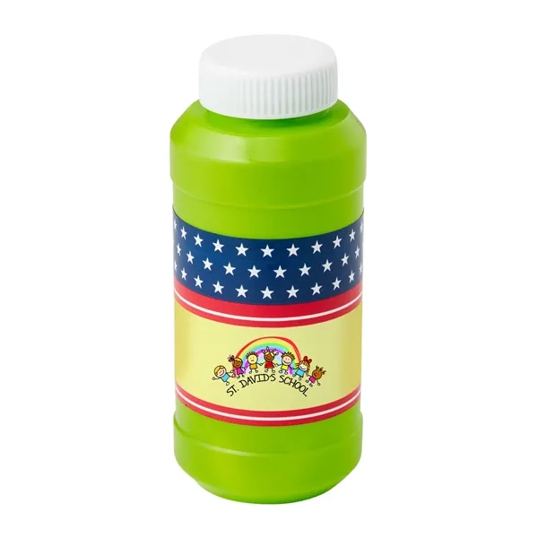 8 oz. bottle of bubbles with full color digital label.... from ASI 63549 Jornik Manufacturing Corp / Jornik