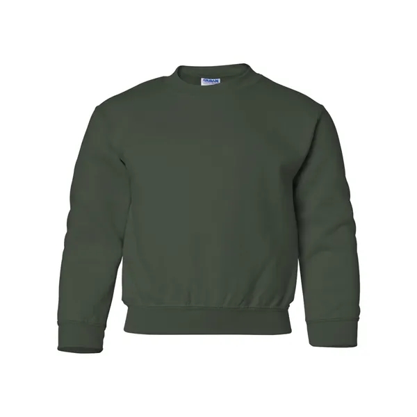 Youth 8.0 oz., 50% cotton / 50% polyester crewneck sweatshirt. Blank... from ASI 84358 S&S Activewear