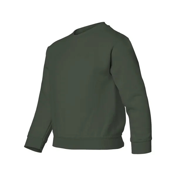 Youth 8.0 oz., 50% cotton / 50% polyester crewneck sweatshirt. Blank... from ASI 84358 S&S Activewear