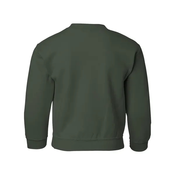 Youth 8.0 oz., 50% cotton / 50% polyester crewneck sweatshirt. Blank... from ASI 84358 S&S Activewear